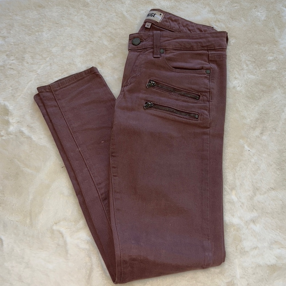 Paige Mauve colored jeans